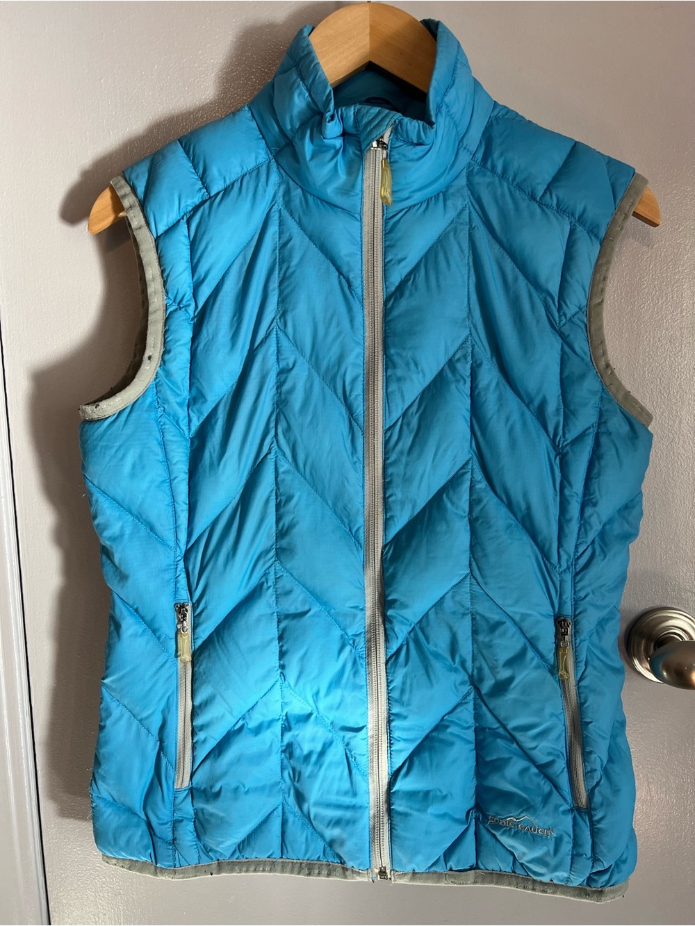Eddie Bauer 365 WeatherEdge EB800 Down Puffer Vest EB800 Down Puffer Vest Blue